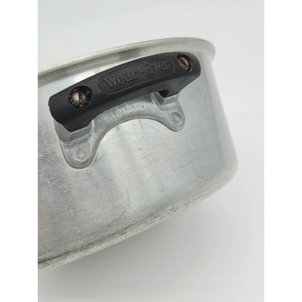 Vintage Wear-Ever No. 814 4 Qt. Aluminum Stock Pot‎ No Lid 10 2/8